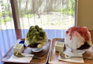 【勉強堂カフェ】何食べても美味しい！元福山市民の私が激推し和菓子屋さんで夏にぴったりかき氷でひんやり♡