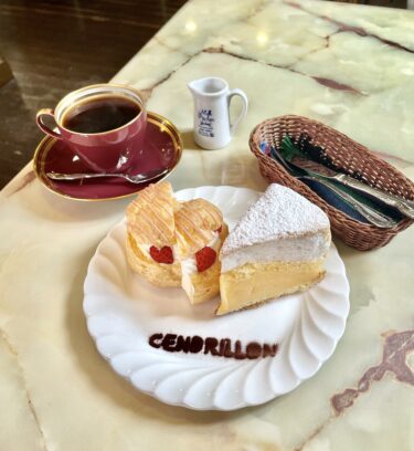 【サンドリヨン】庭瀬駅近くの地元民に愛されるケーキ屋さんでカフェタイム♡