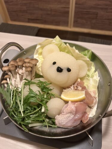 可愛すぎてメロメロ♡岡山駅前でインスタ映え間違いなし「くまちゃん鍋」を食べれる居酒屋を発見♡