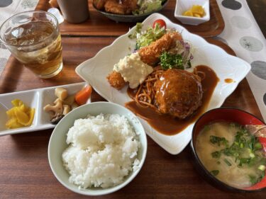 【lemon626】全メニュ800円以下でボリューム凄すぎ！岡山市南区の隠れ家レストランでコスパランチに大満足。