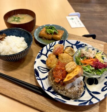 【つばめ喫茶室】倉敷美観地区のお洒落カフェでお野菜いっぱいヘルシー満足ランチ。