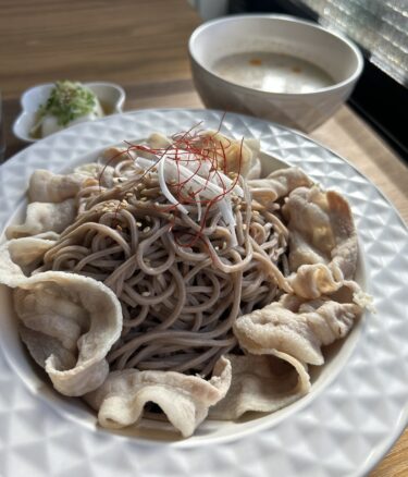 【今宵楽しく】岡山市中区｜蕎麦の革命！？創作蕎麦×洋食ランチを食べれるカフェがオープン！